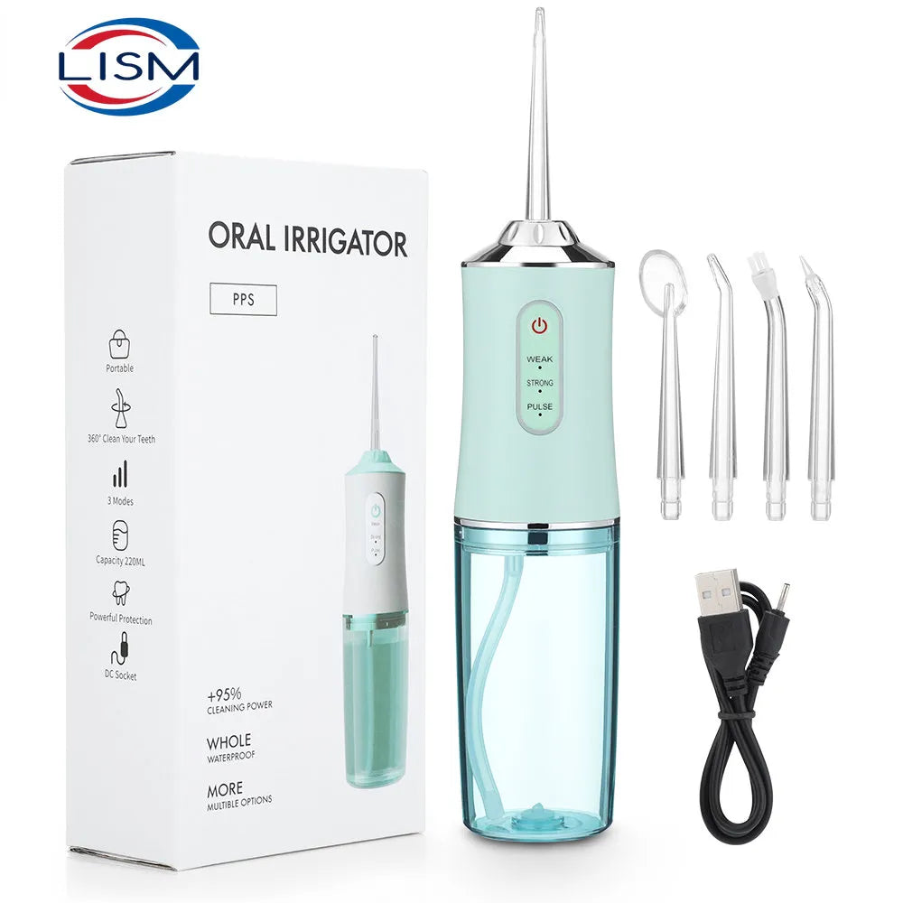 Dental Wireless 4 in 1 Rechargeable Water Flosser