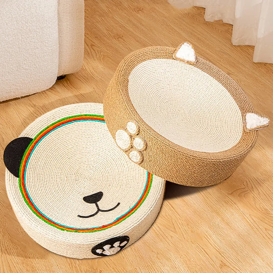 2 in 1 Cat Scratcher Pad Cat House Grinding Claws Cats Training Toys