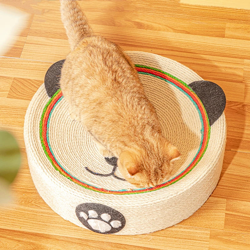 2 in 1 Cat Scratcher Pad Cat House Grinding Claws Cats Training Toys